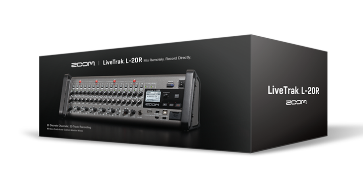 WAJ STORE / ZOOM LiveTrak L-20R - Digital Mixer + Recorder ※お取り寄せ