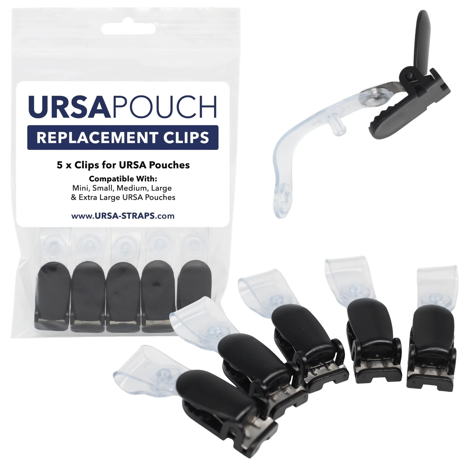 URSA Pouch Clips - Pack of 5