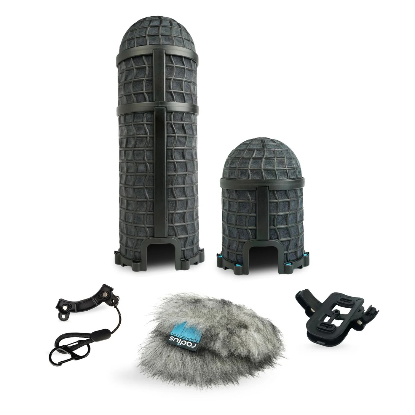 Radius Windshields Mini-ALTO 300 Add-On Kit, Grey Fur　※お取寄せ