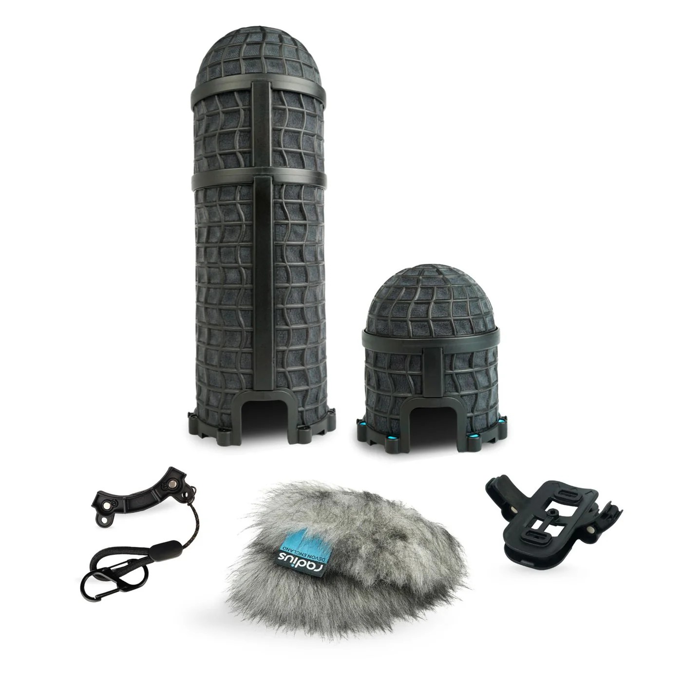 Radius Windshields Mini-ALTO 280 Add-On Kit, Grey Fur　※お取寄せ