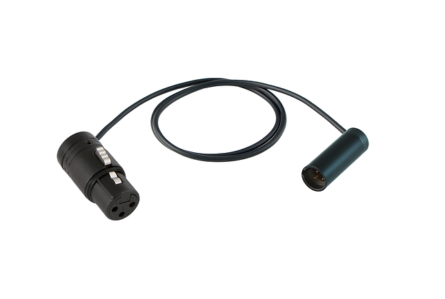 Cable Techniques Low-Profile XLR-3F to Canon EOS C70/C80/C400 Cable