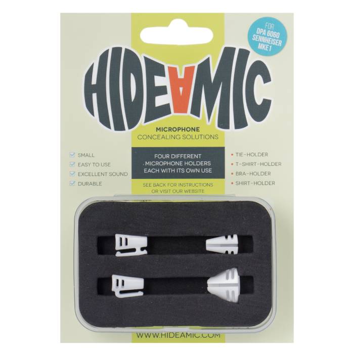 Hide-a-mic Set for DPA 606X / Sennheiser MKE1