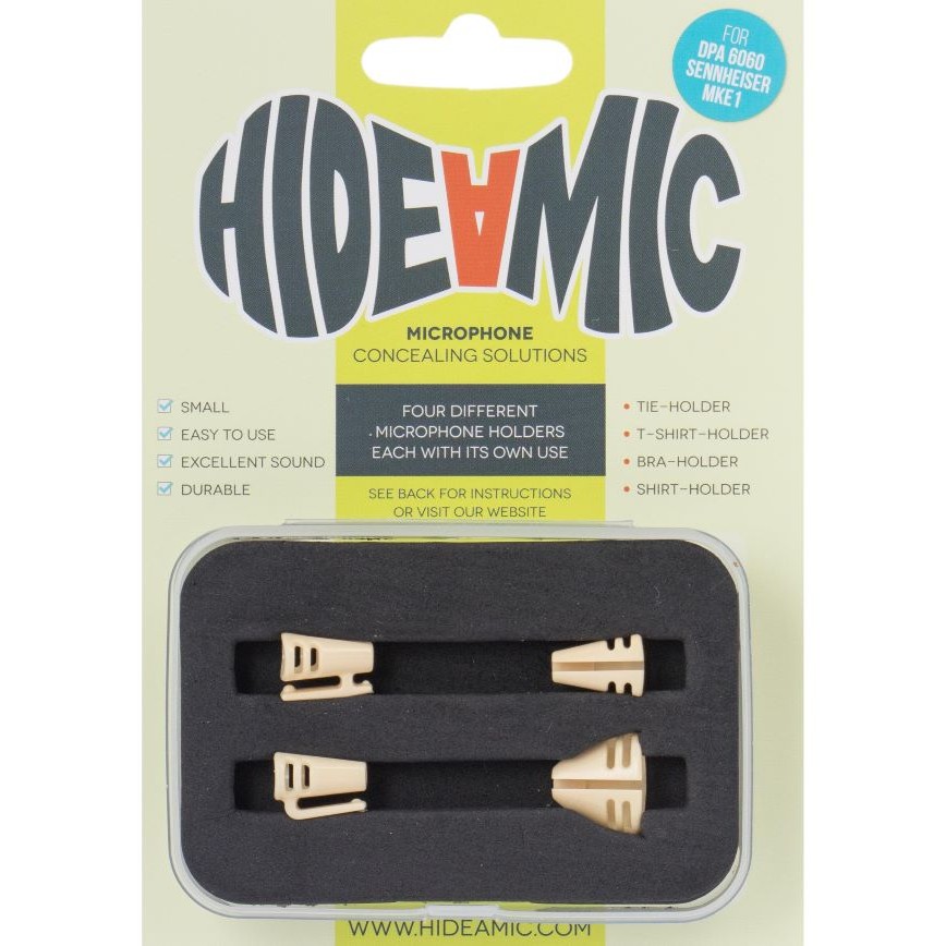 Hide-a-mic Set for DPA 606X / Sennheiser MKE1　※欠品中