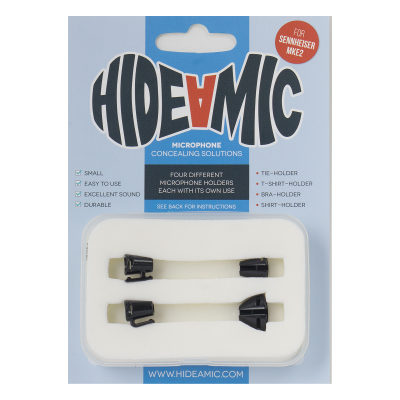 Hide-a-mic Set for Sennheiser MKE2