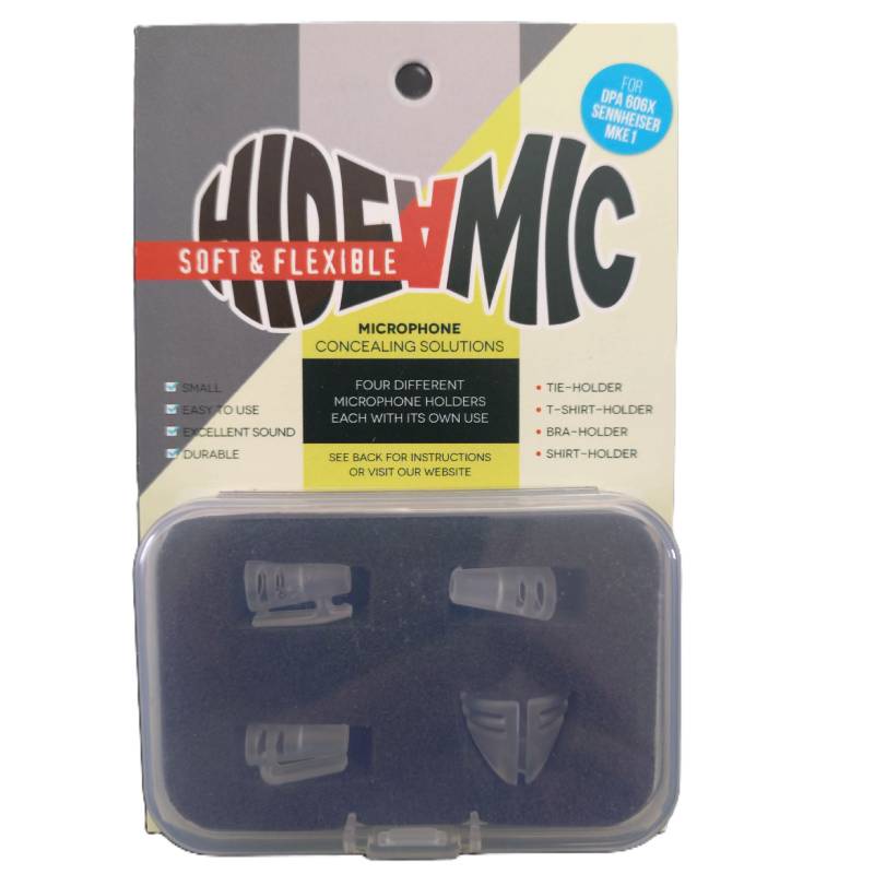 Hide-a-mic Set for DPA 606X / Sennheiser MKE1 - Soft & Flexible