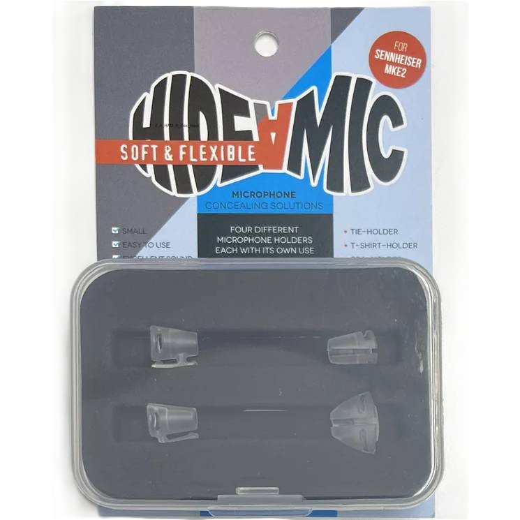 Hide-a-mic Set for Sennheiser MKE2 - Soft & Flexible　※欠品中