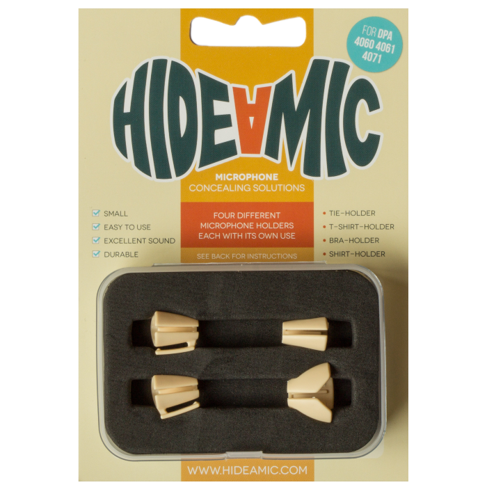 Hide-a-mic Set for DPA 4060/4071 series - Beige 【合計5万円以上ご購入の方】