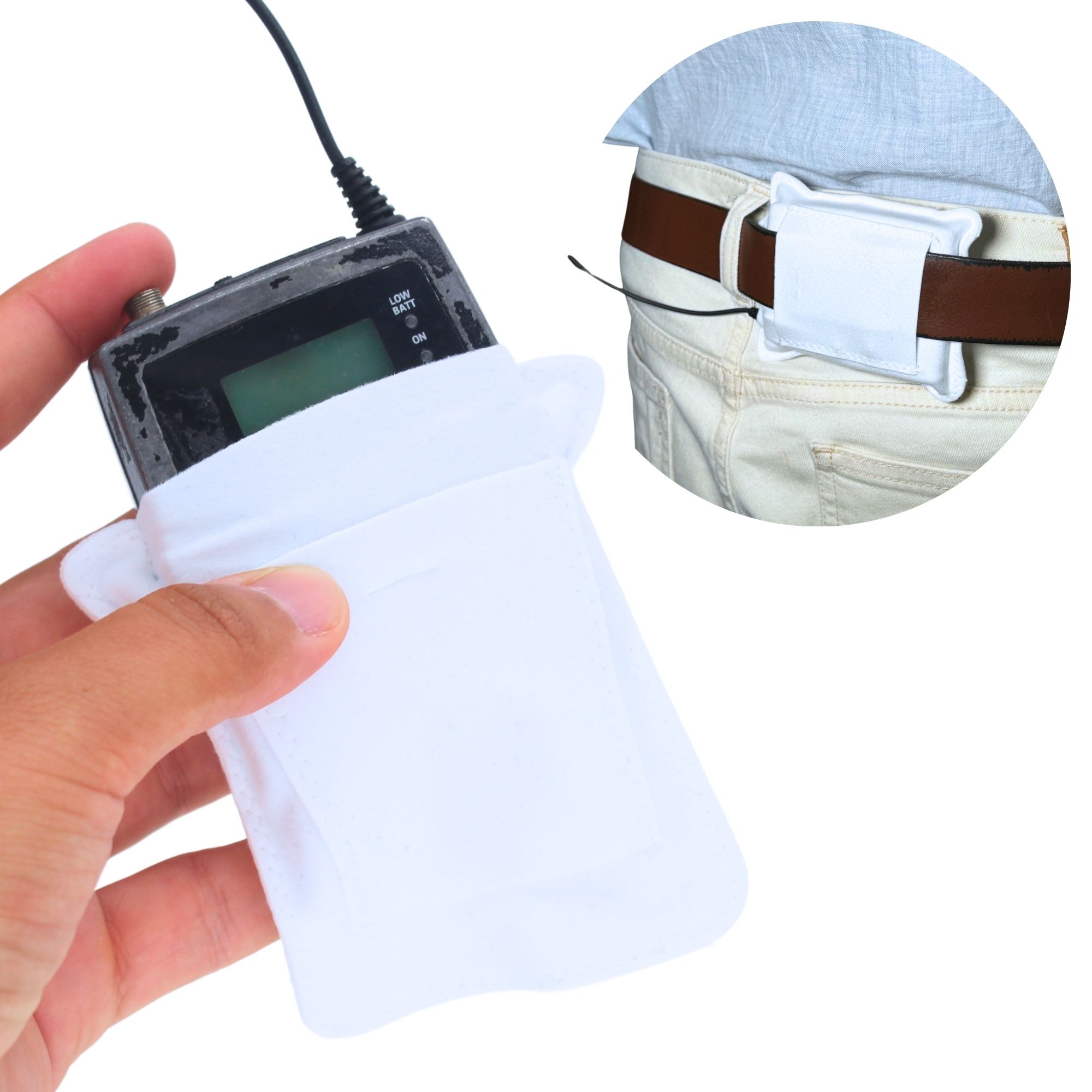 URSA Belt Pouch with clip Large - White 【合計3万円以上ご購入の方】
