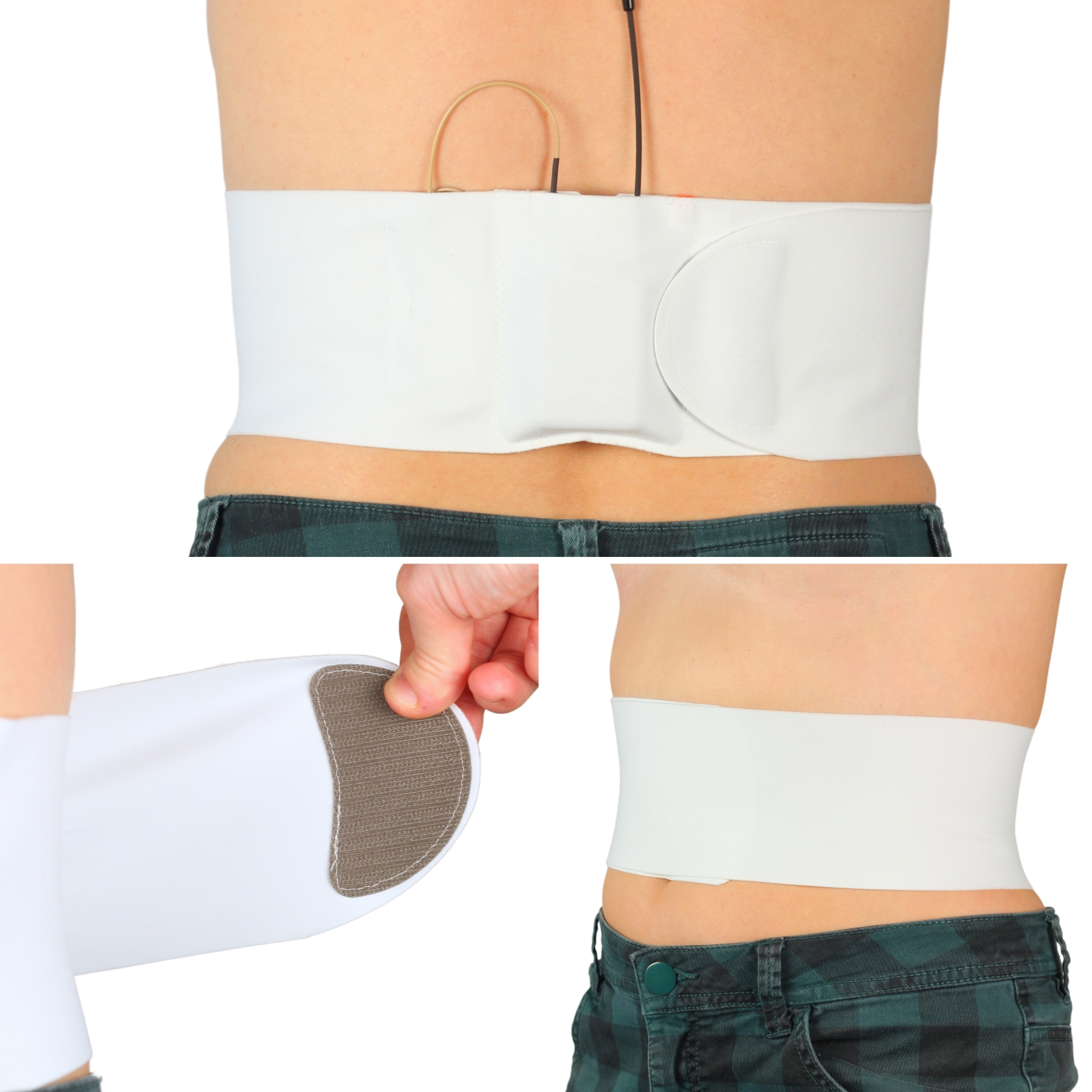 URSA Waist Strap Small Pouch - White