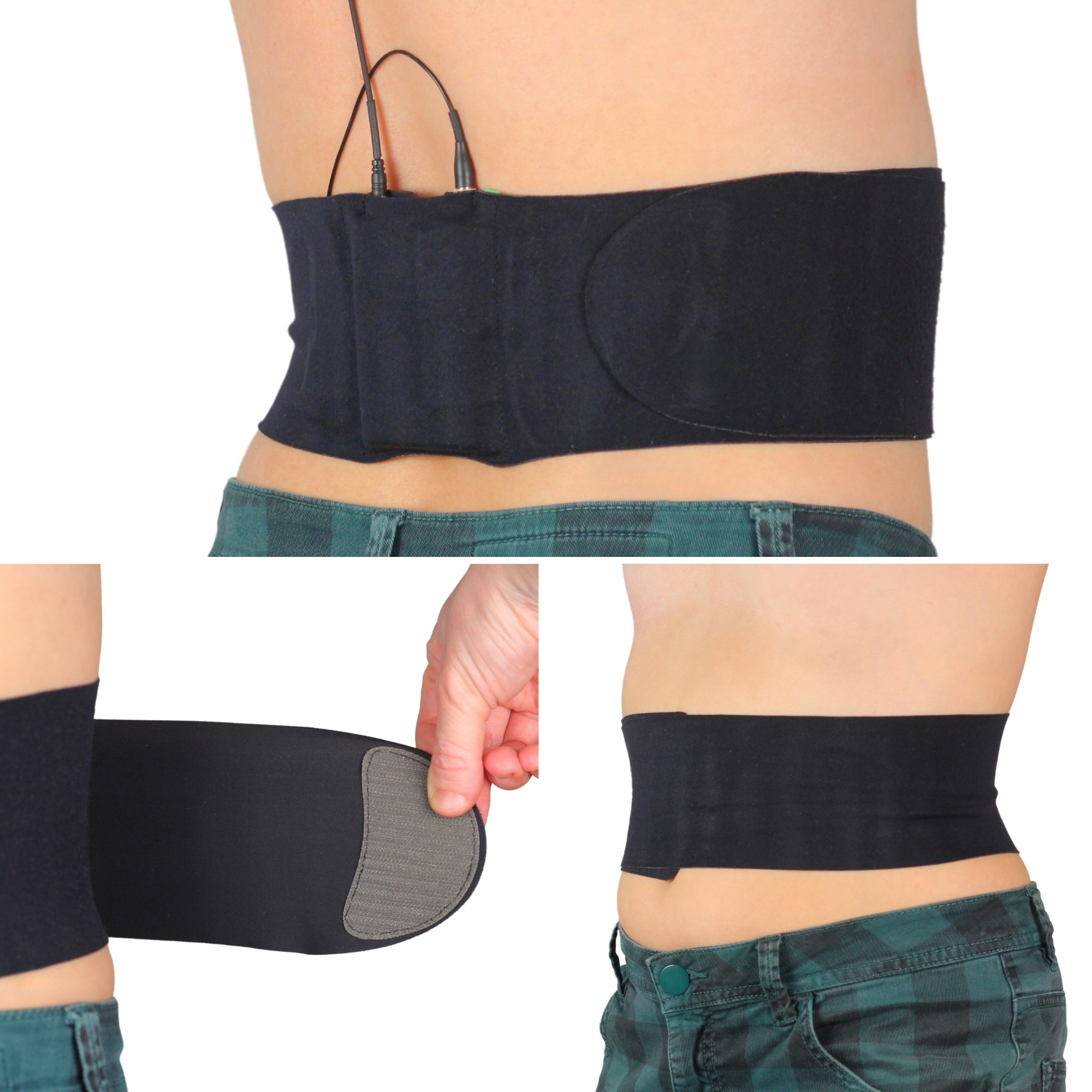 URSA Waist Strap Big Pouch - Black