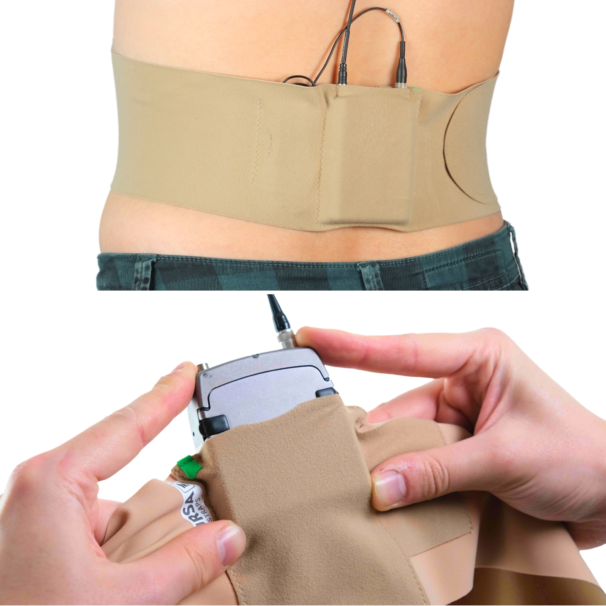 URSA Waist Strap Big Pouch - Beige