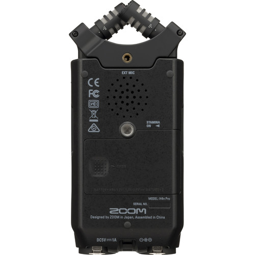 WAJ STORE / ZOOM H4n Pro Black - 4ch Handy Recorder