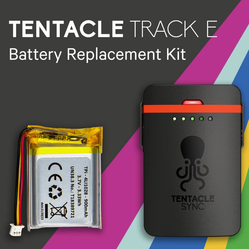 TENTACLE TRACK E – Battery Replacement Kit