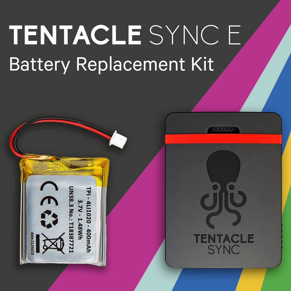 TENTACLE SYNC E - Battery Replacement Kit